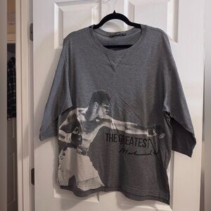 Dolce & Gabbana Gray Muhammad Ali T-Shirt